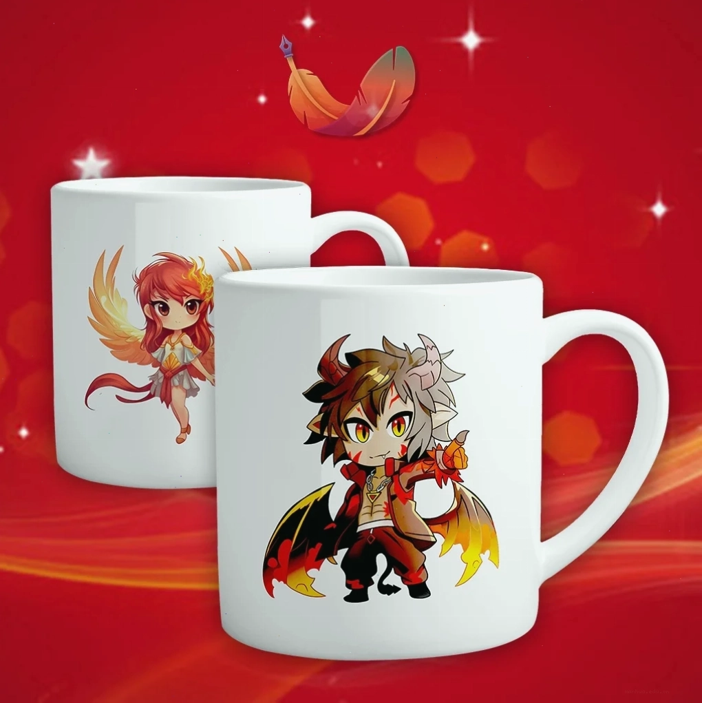 ảnh chibi phượng hoàng đẹp mắt chất lượng sắc nét