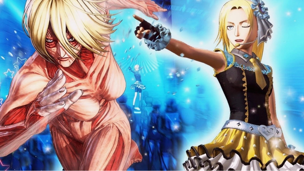 Annie Leonhart trong hình dạng Titan Nữ