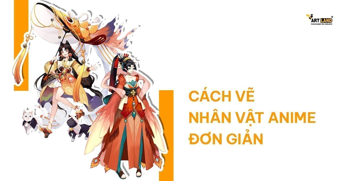 Bí quyết vẽ nhân vật anime đơn giản cho người mới bắt đầu