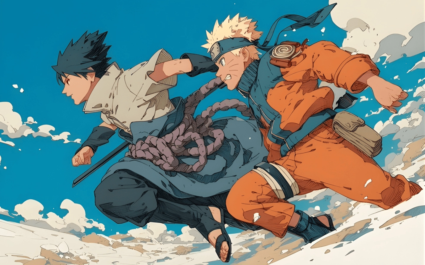 Hình ảnh Naruto và Sasuke Lục đạo: Tuyển tập fanart đỉnh cao 2026
