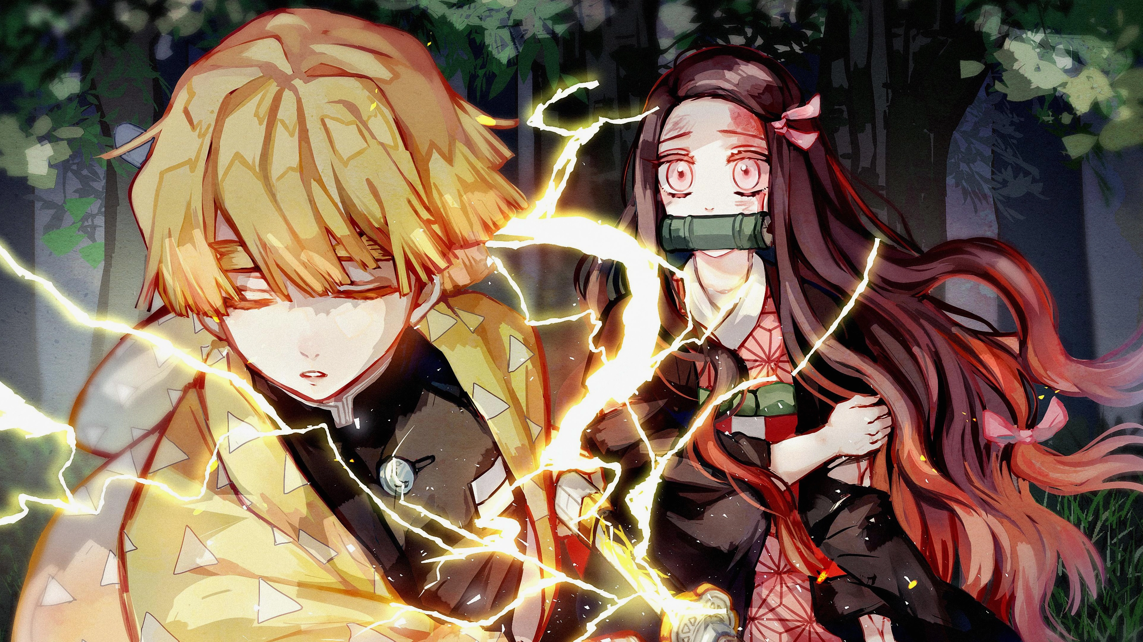 Hình ảnh Nezuko và Zenitsu: Tuyển tập đẹp nhất cho fan Kimetsu no Yaiba 2026