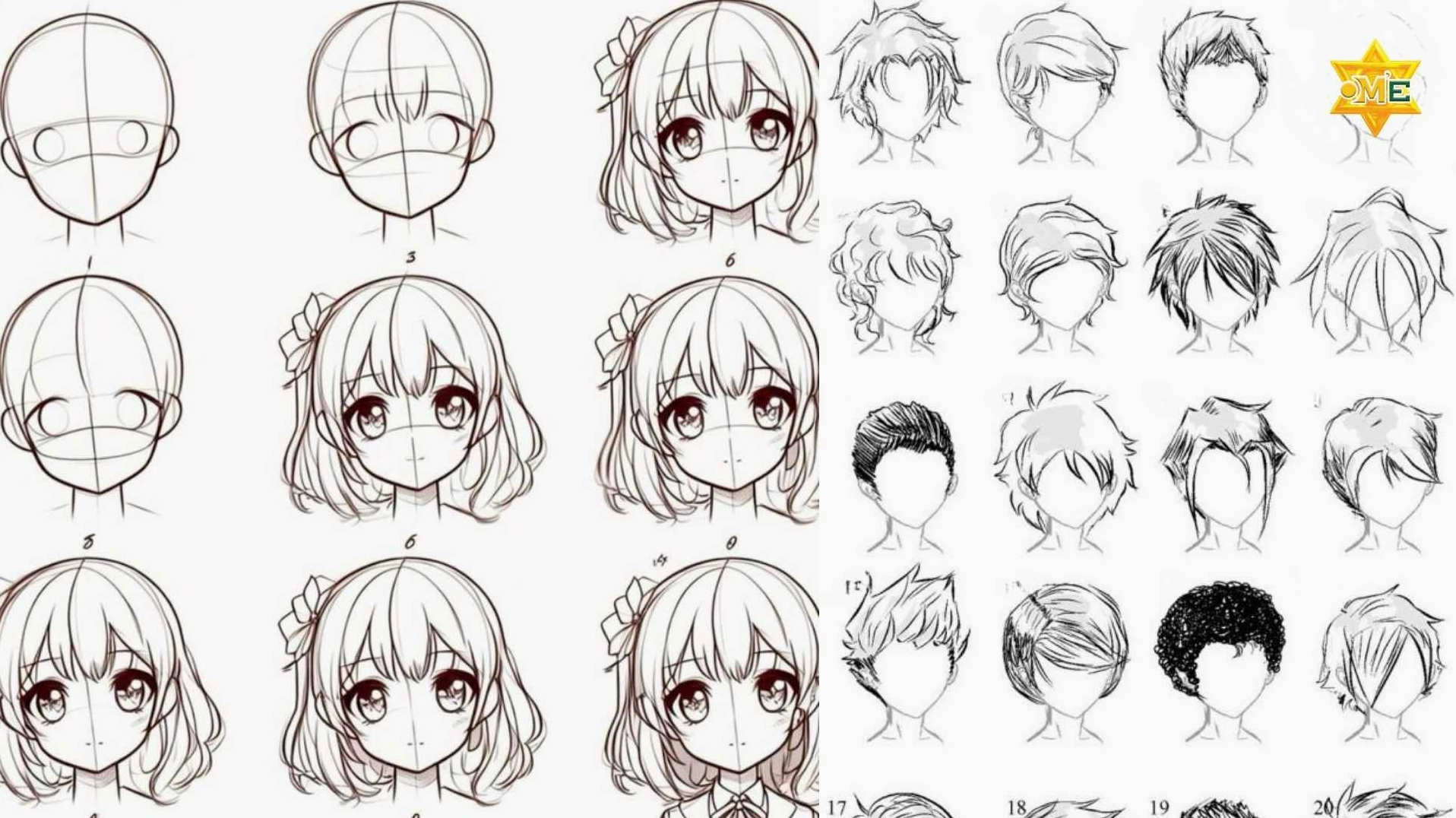 Hướng Dẫn Chi Tiết Cách Vẽ Tóc Búi Anime Đẹp