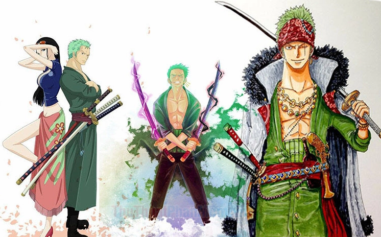 Roronoa Zoro: Hình ảnh ngầu và ấn tượng tại Wano